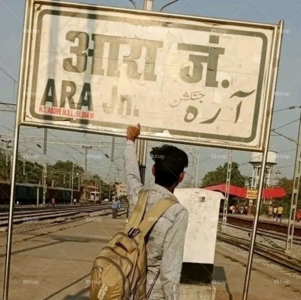 A most beautiful and attractive view of the railway station.