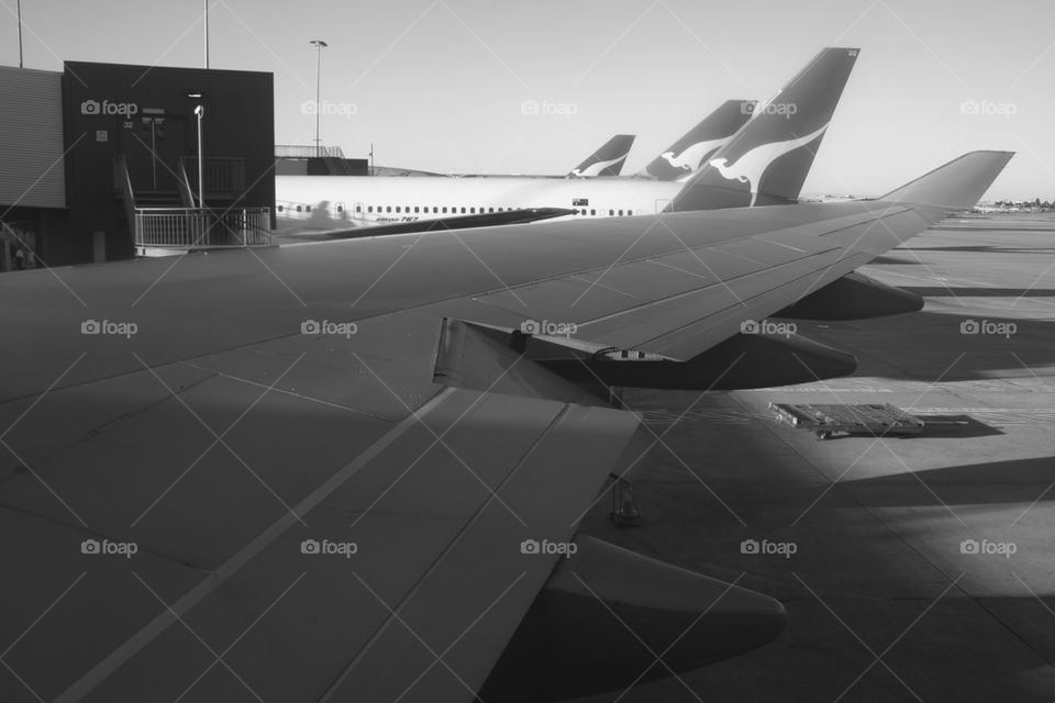 QANTAS AIRWAYS QF B747-400 MEL MELBOURNE AUSTRALIA