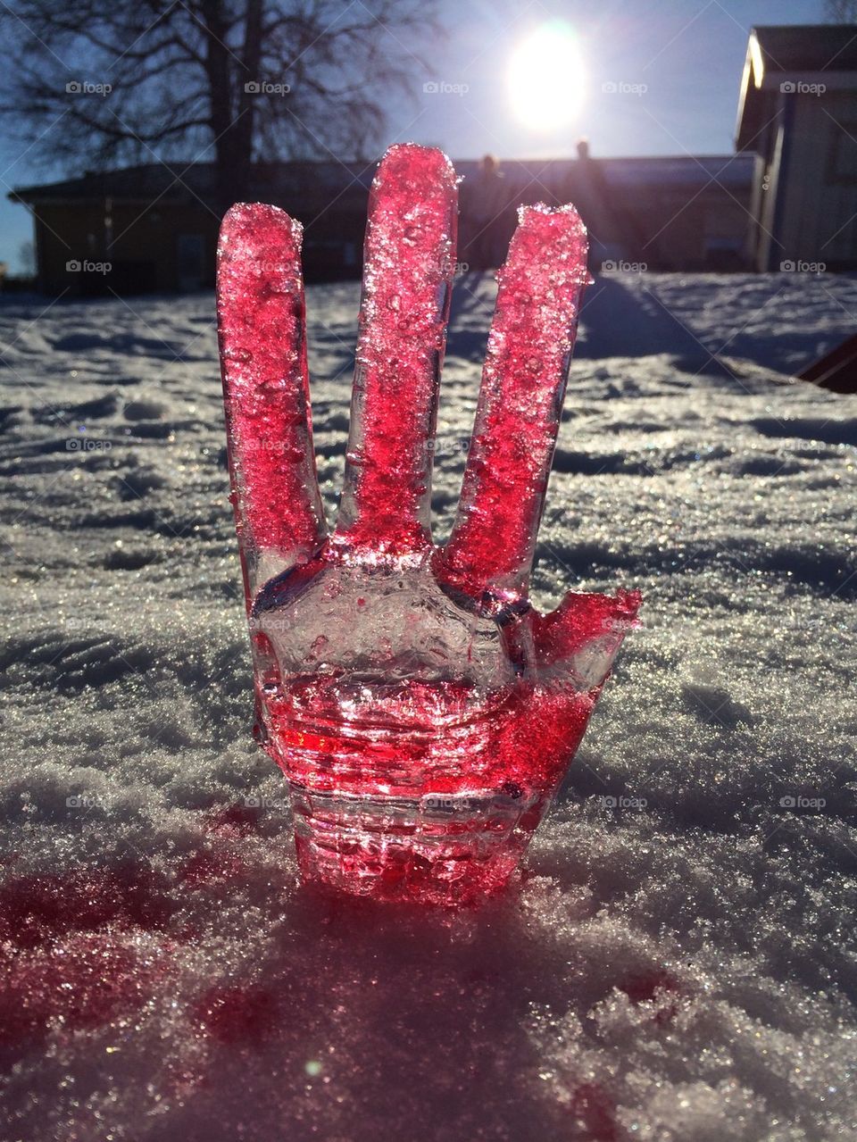 Ice hand 