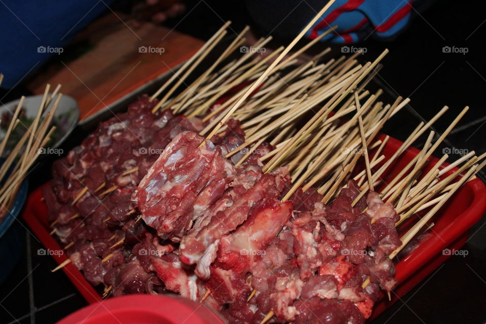 satay kambing