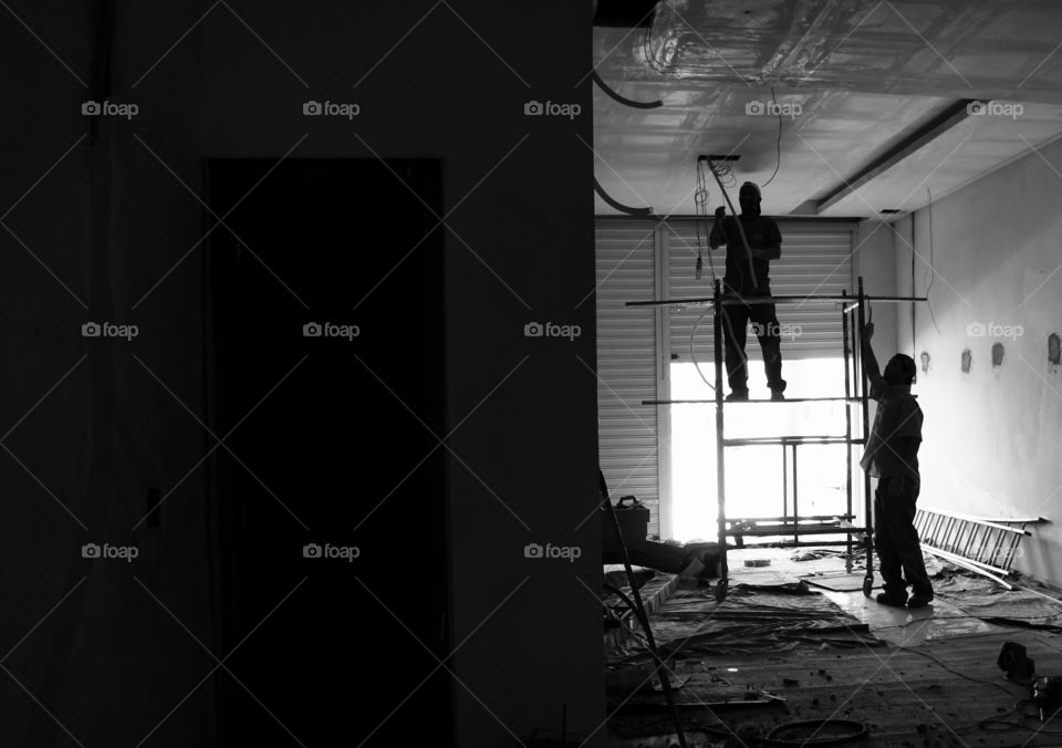 work painter trabalho job worker