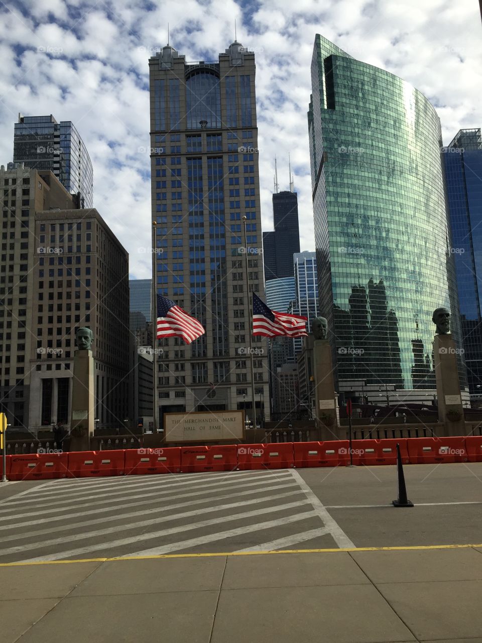 City, Skyscraper, Downtown, Architecture, Building