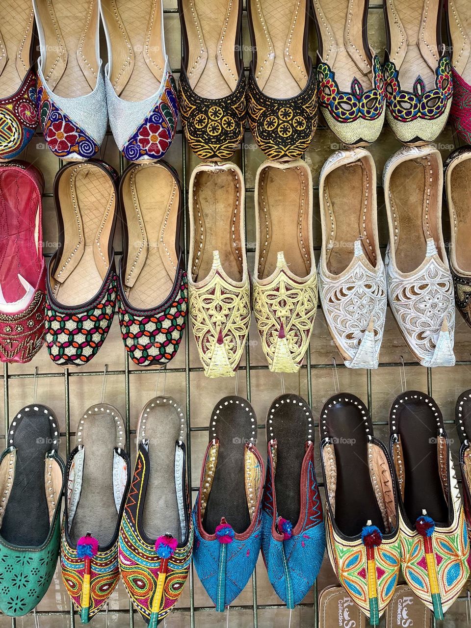  Babouches in dubai souk 