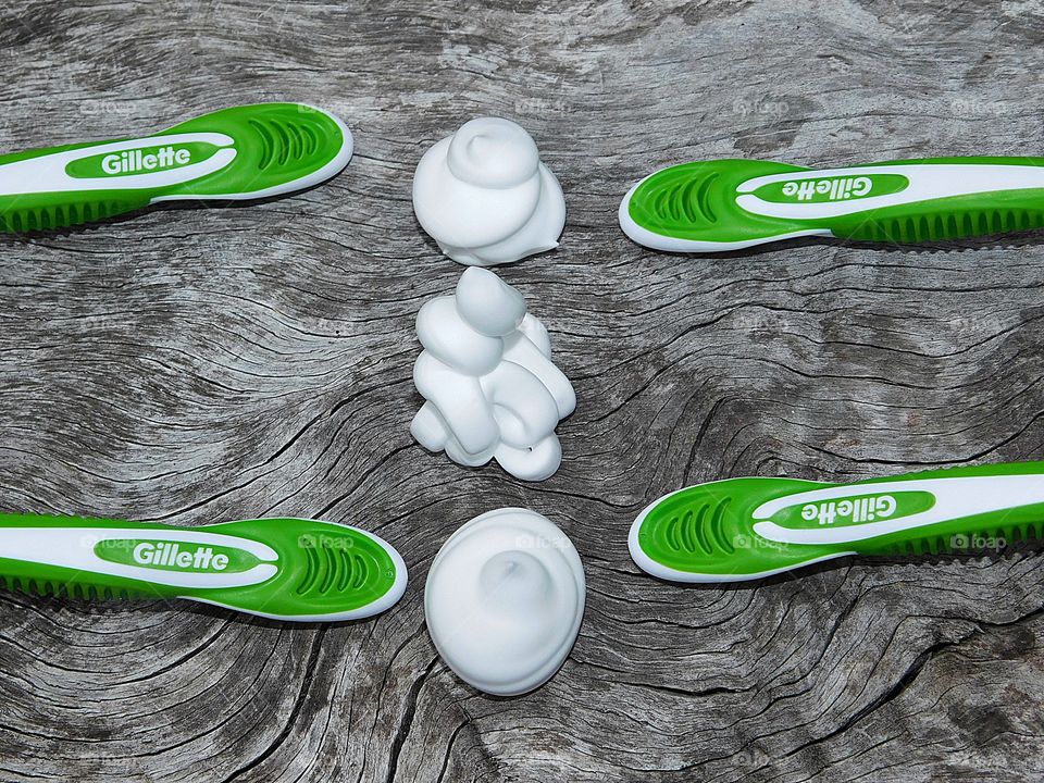 The ritual of shaving 