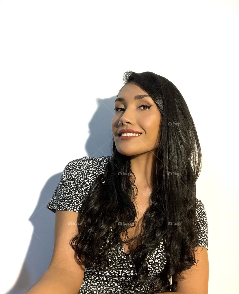 Colombian woman portrait 