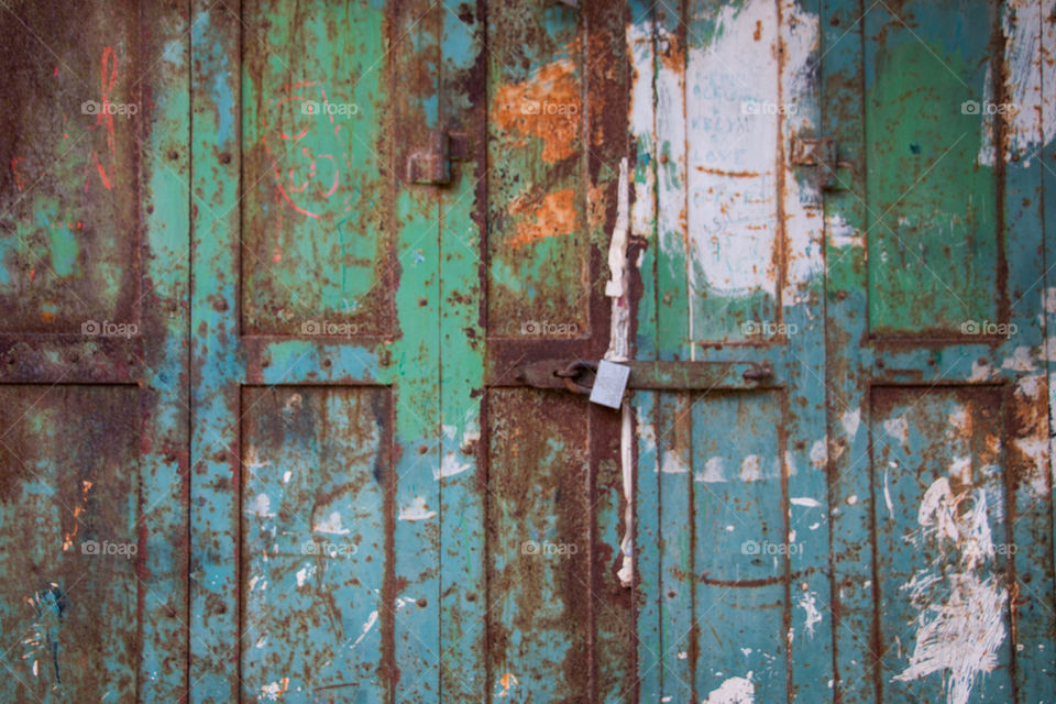 Rusted door