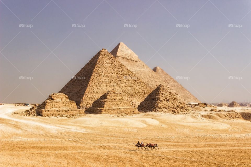 Pyramids Of Giza - Egypt 
