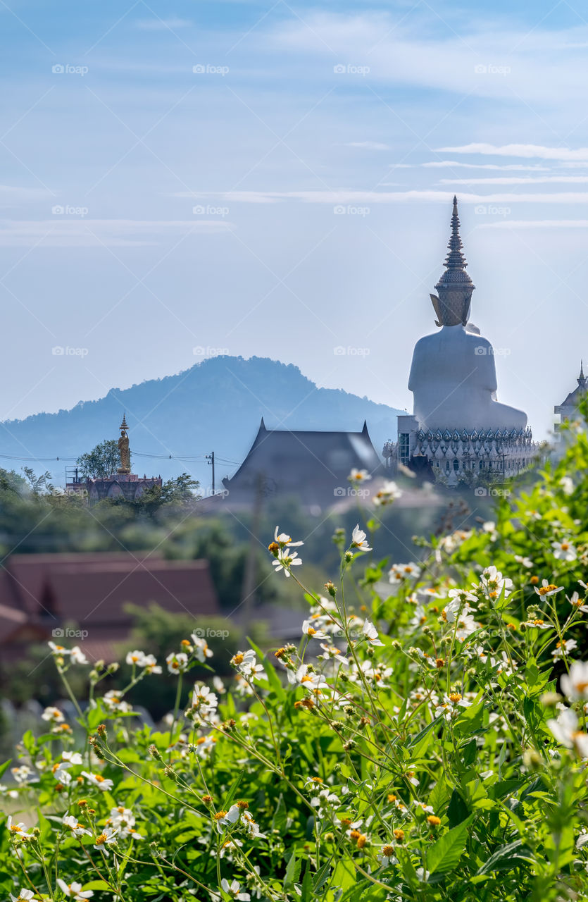 The famous 5 Buddha landmark in Thailand