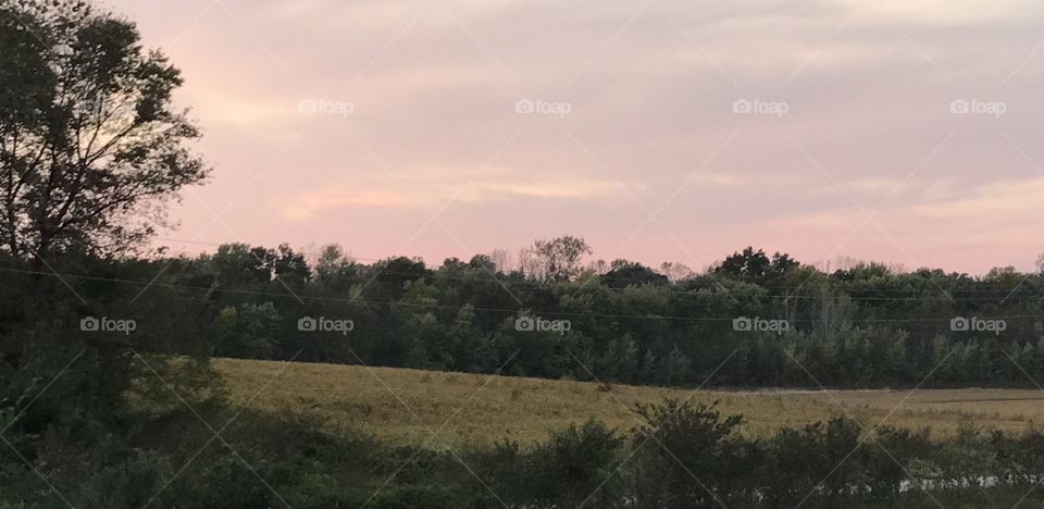 Autumn is here, fall, crops ready to harvest, fields, and sunsets