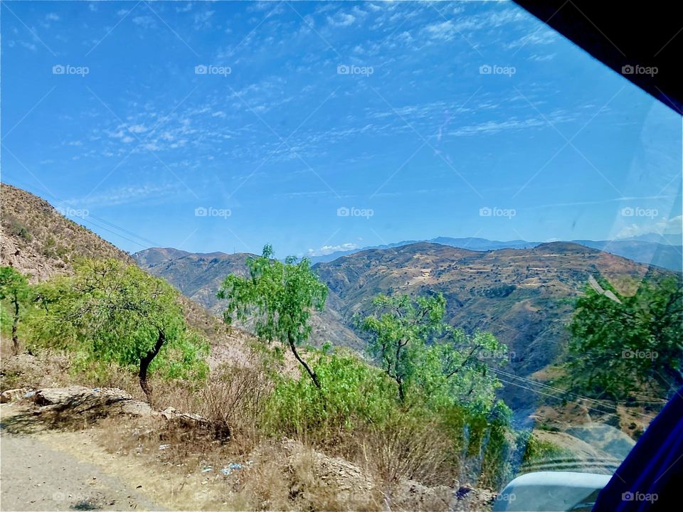 We are driving through the “Andes” mountains to get to the small town of “Uyuni” on the outside of the “Uyuni Salt Flats”. 2022. Hypnotic Productions
