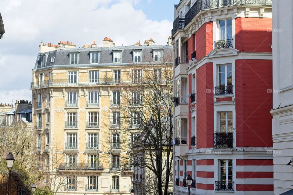 facade of an building