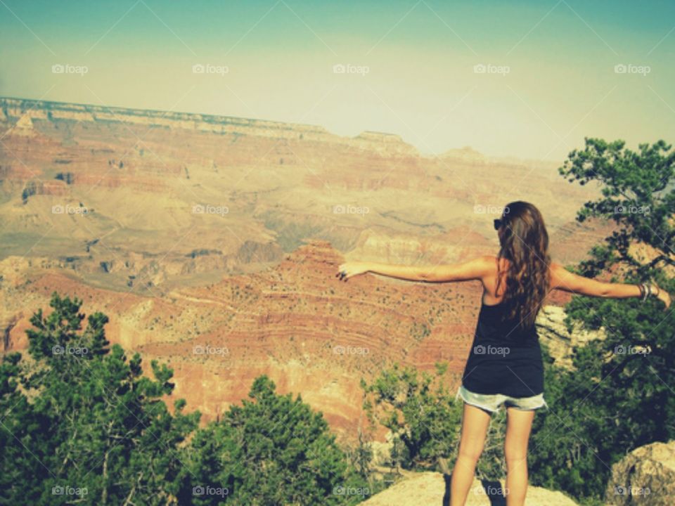 alone-arizona-beautiful-freedom-girl-grand-canyon-