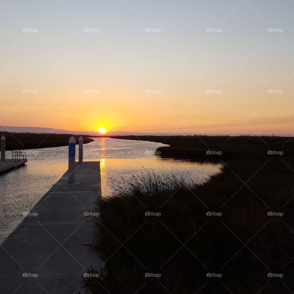 sunset docks