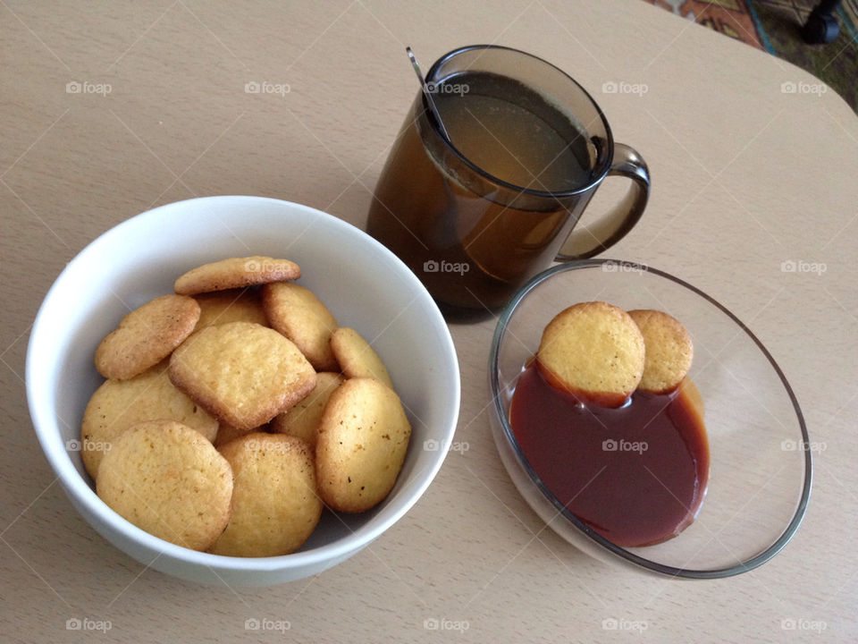 break tea biscuit snack by balas_mihai