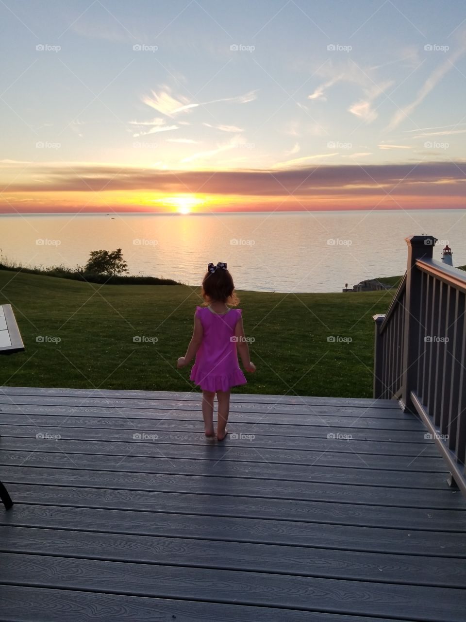 Enjoying a Beautiful Sunset