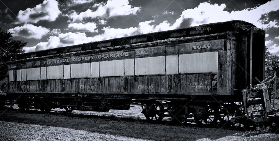 Historical Display Carriage