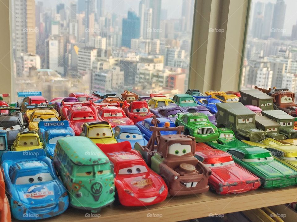 Toy cars collection 
