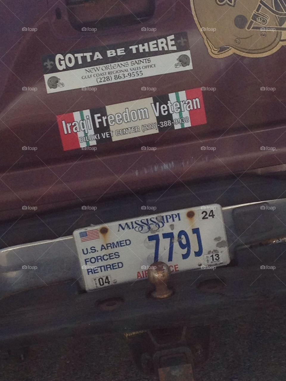 wal-mart old truck license plate bumper stickers by bethos