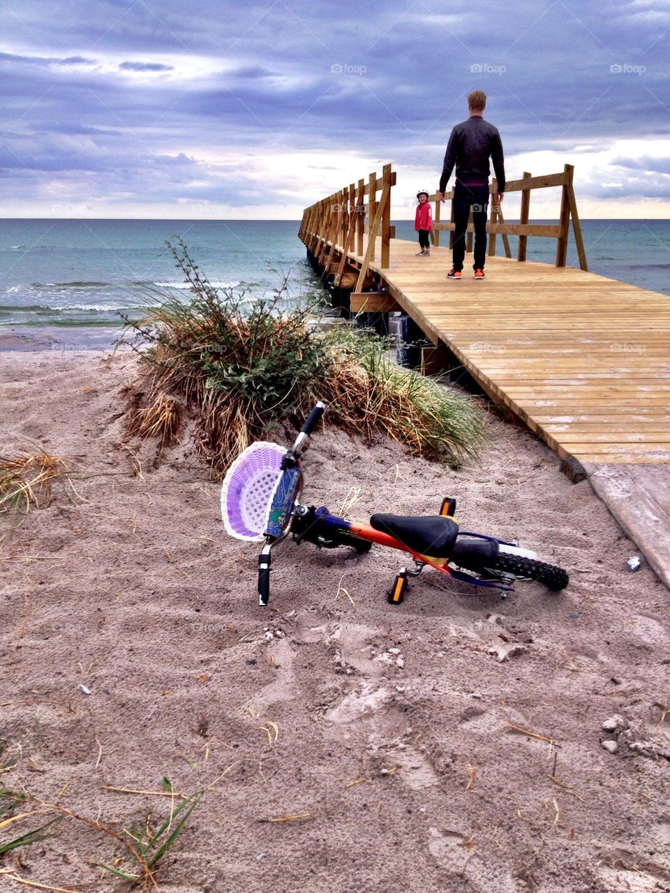 Checking the new jetty out