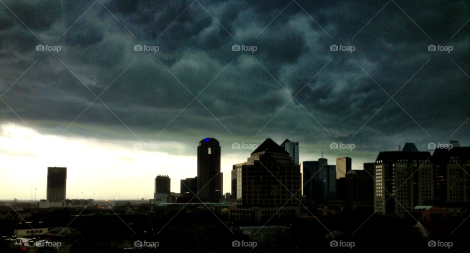 storm january 2013 downtown dallas dallas tx by balemuffins