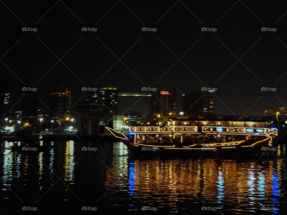 Riverboat in Dubai