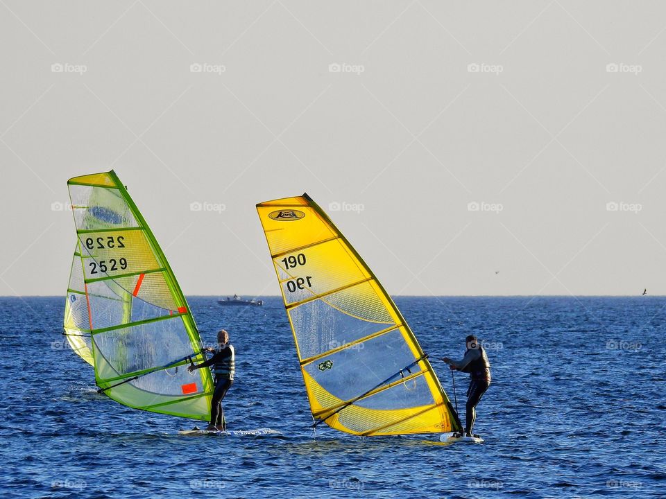 Yellow sails