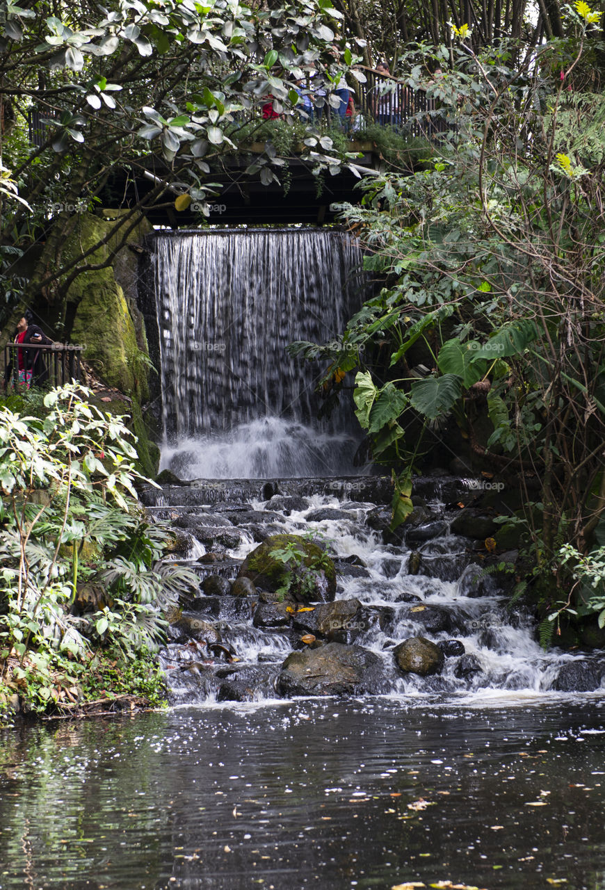 Small waterfall 