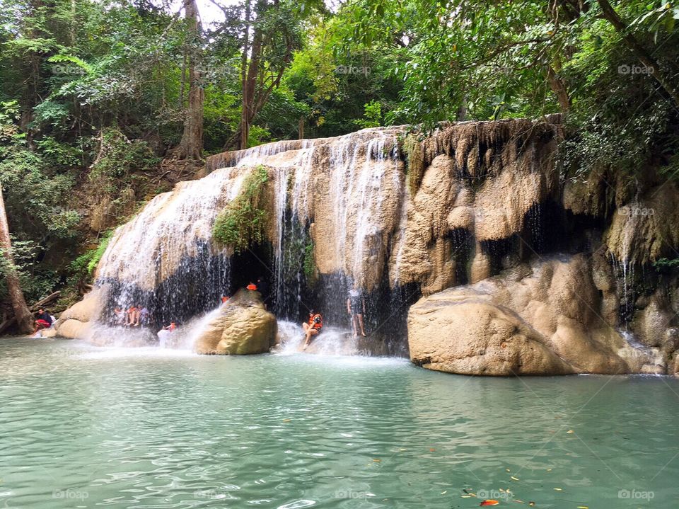 Erawan Waterfall, Thailand