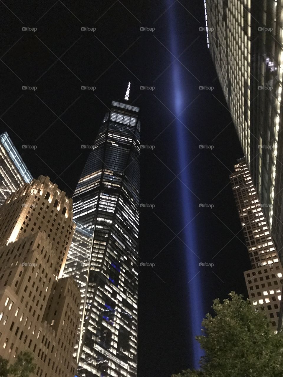 Freedom tower 9/11 New York City memorial 