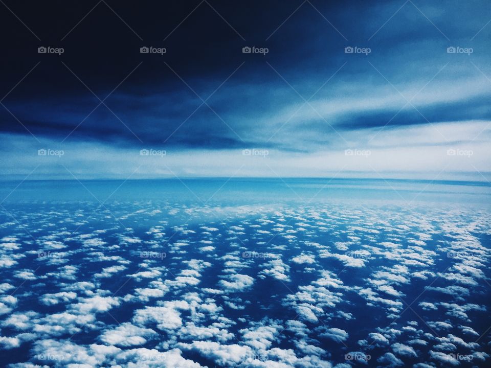 Blanket of clouds
