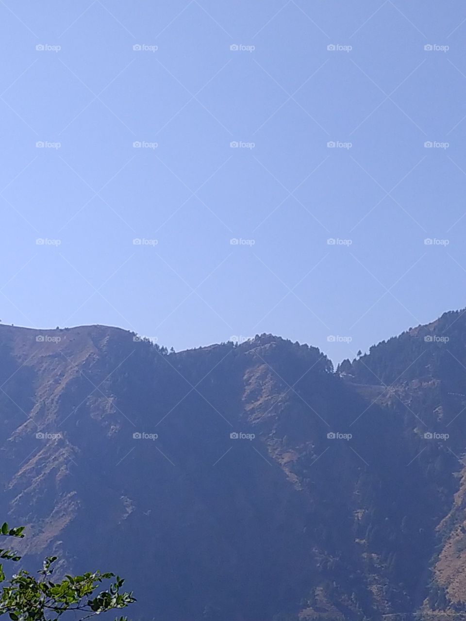 Mountain view on the way to Uttarkashi