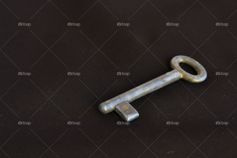 old rusted key