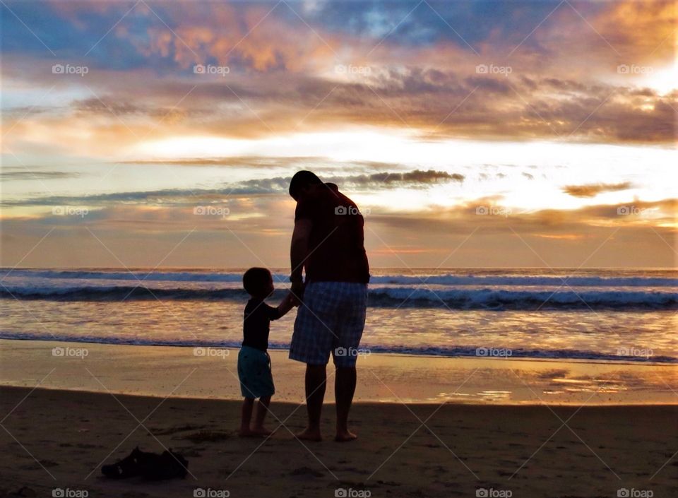 Daddy will always take my hand 