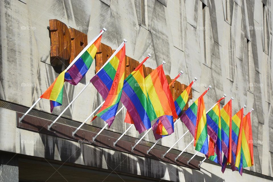 Gaypride flags