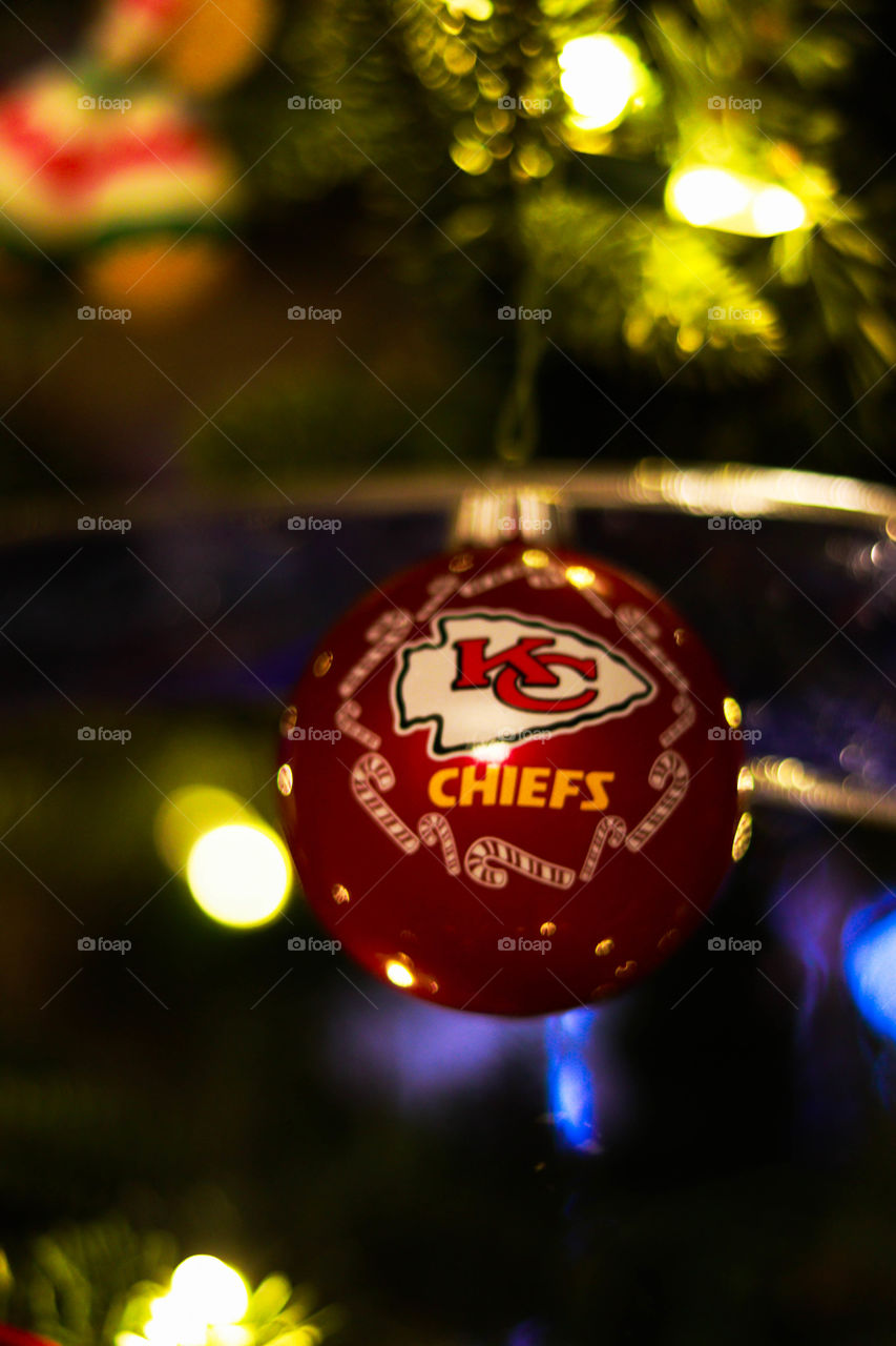 kansas city chiefs ornament