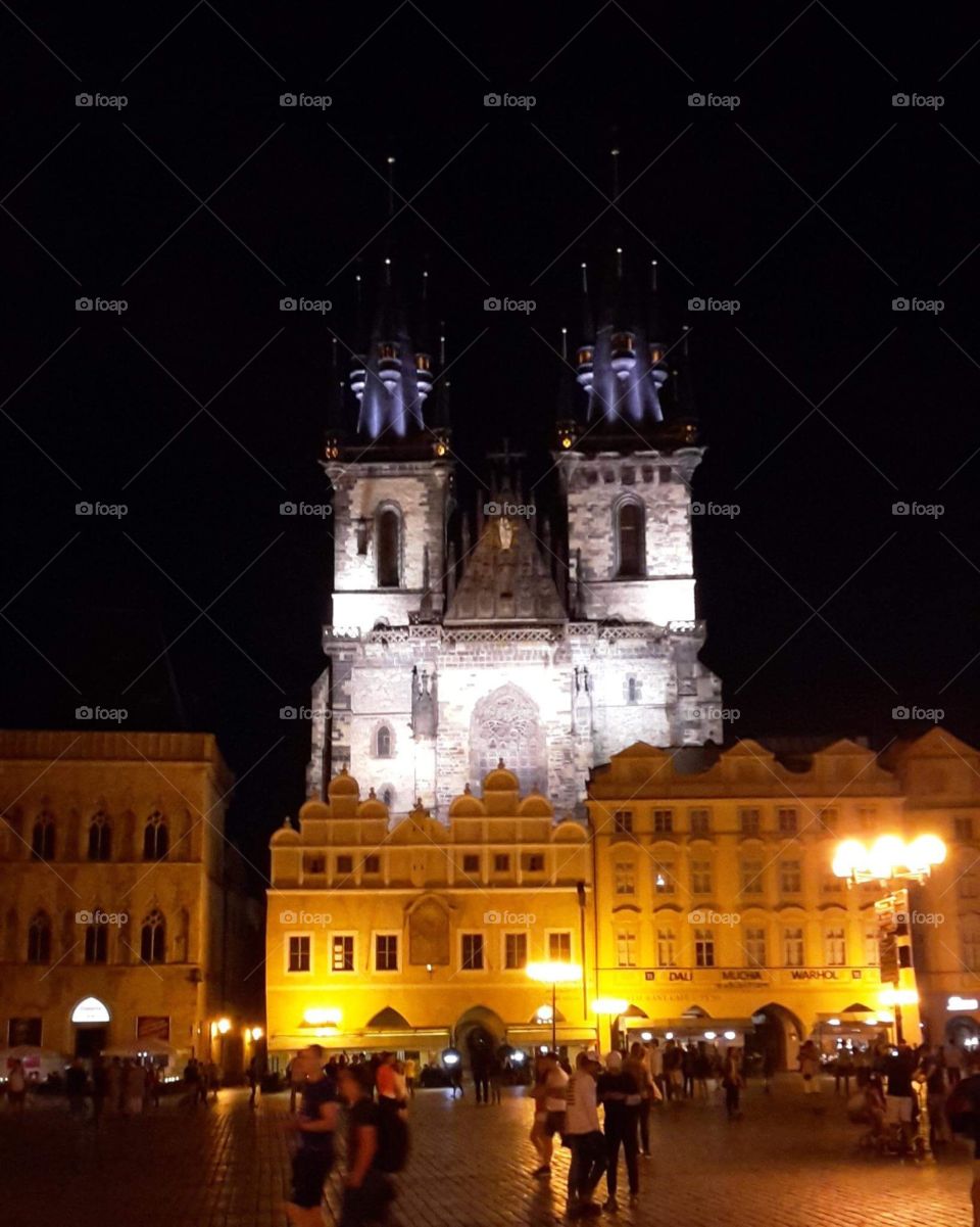 Prague by night 