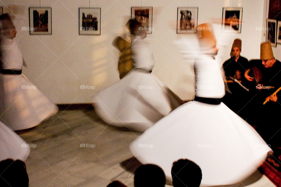 Whirling dervishes