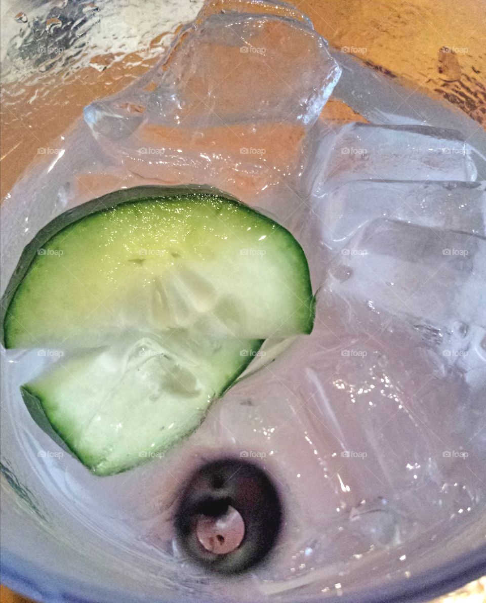 cucumber water