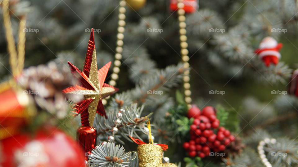 Christmas tree decoration 