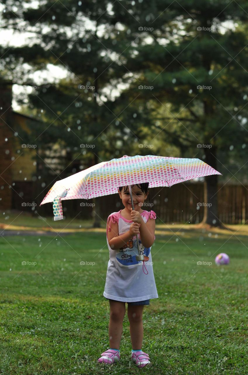 Dancing in the spring rain