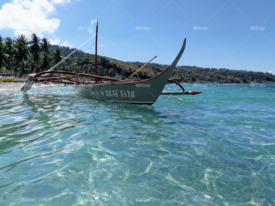 The fisherman's boat