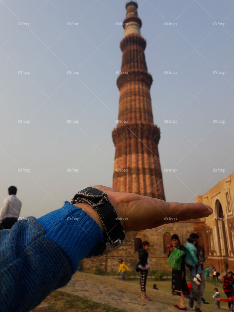 Qutub minar Delhi.