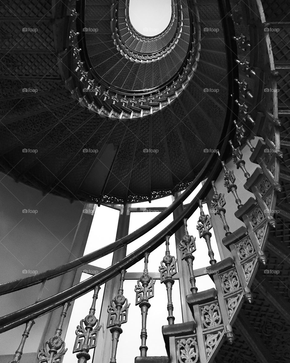 Step, No Person, Architecture, Monochrome, City