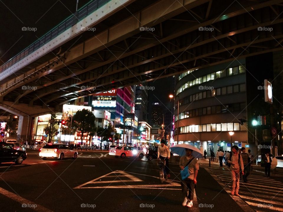 Osaka station street