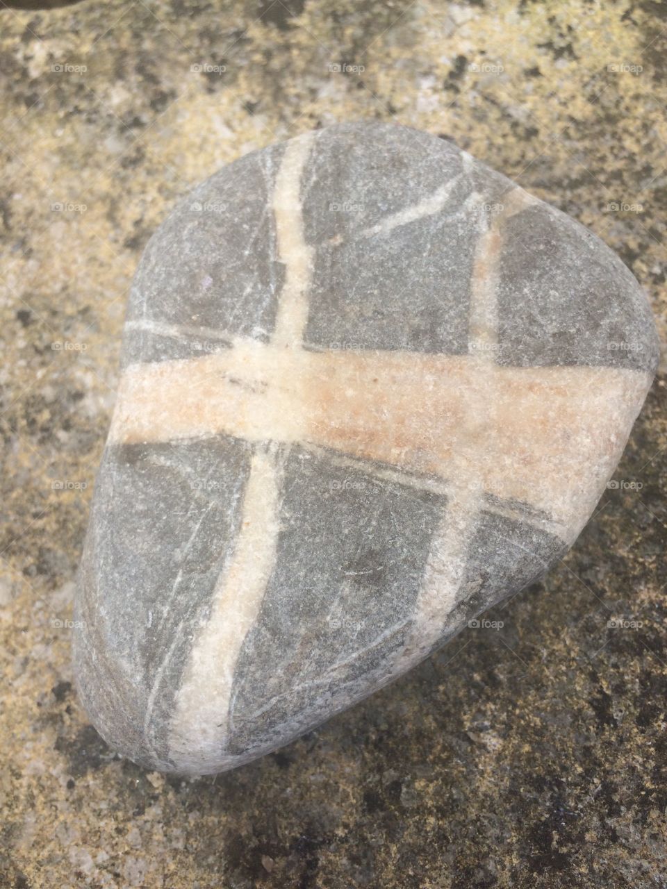 Interesting pebble stone