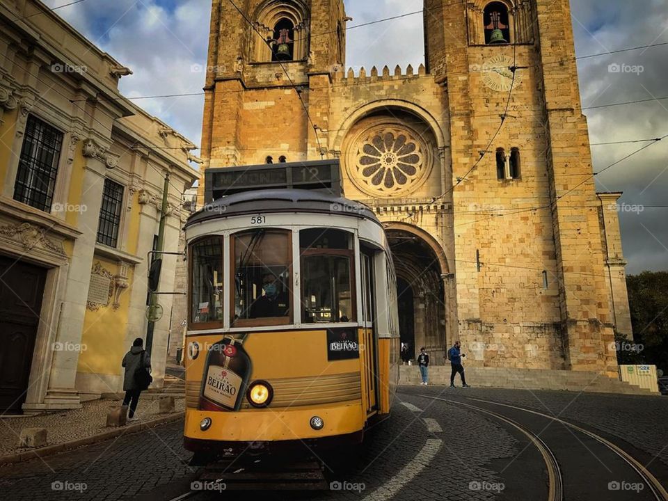 Lisbon Catedral.
Tramway.
