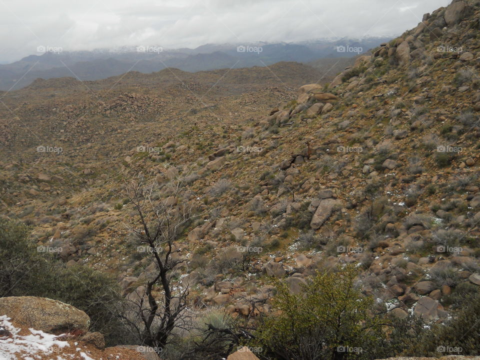 Winter in the desert. More scenery at four peaks in AZ 