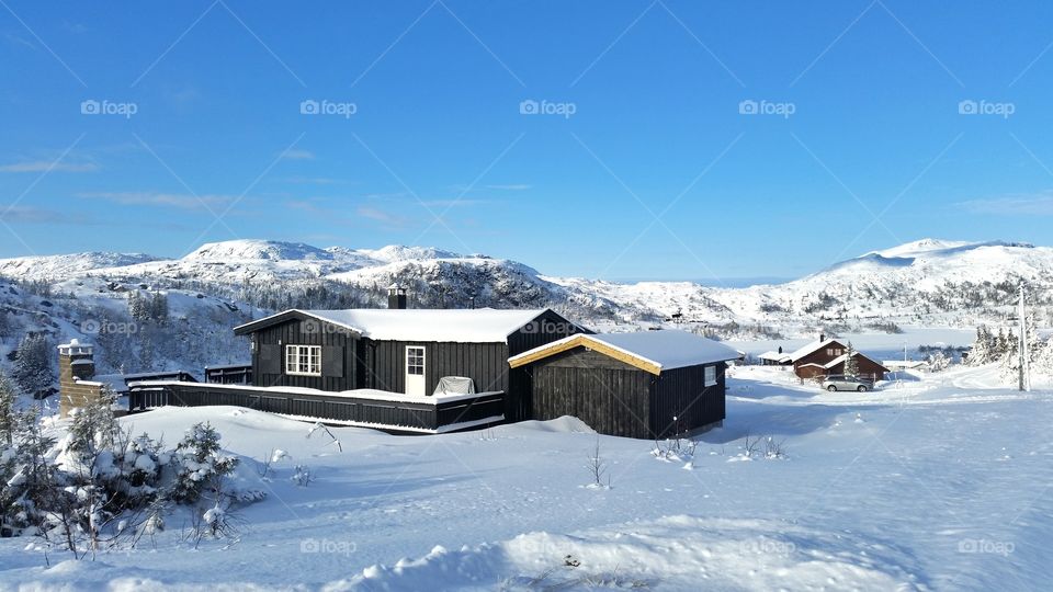 Winter in Tempelseter, Norway