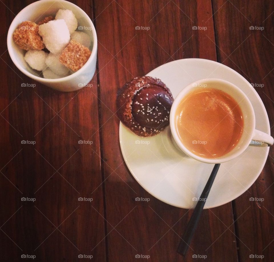 Just a cup of coffee