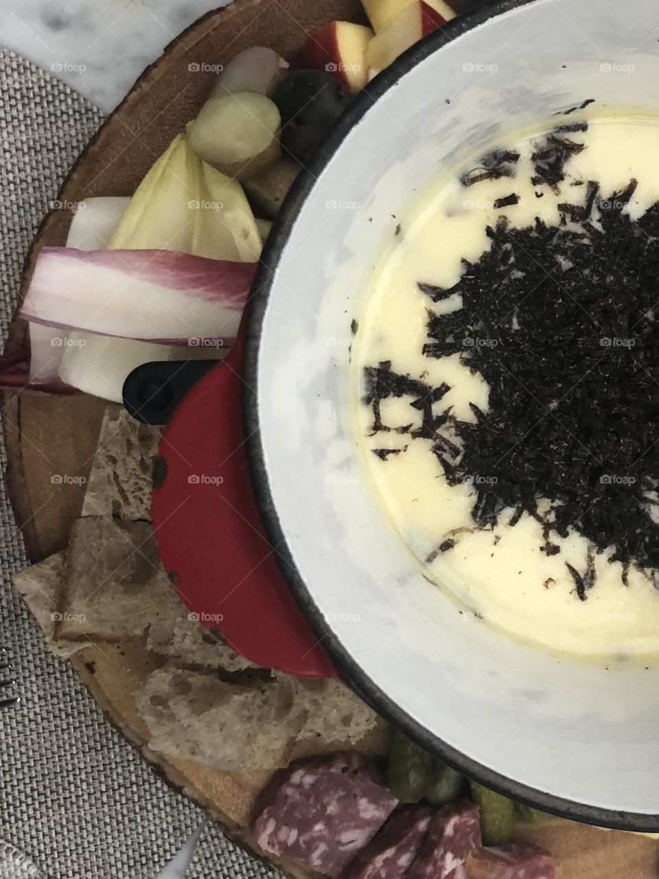 Truffle fondue 